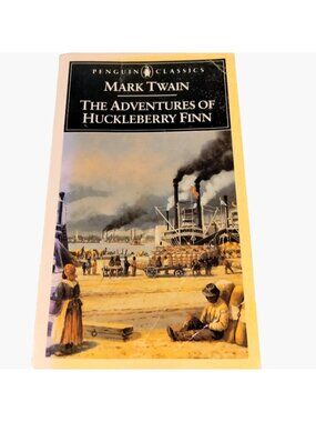 The Adventures Of Huckleberry Finn Mark Twain Penguin Classics Paperback Edition